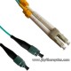 FC/PC to LC/PC Multimode OM3 10G Duplex Fiber Optic Patch Cord/Patch Cable