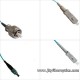 FC/PC to SC/PC Multimode OM3 10G Simplex Fiber Optic Patch Cord/Patch Cable