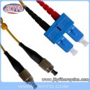 FC/UPC to SC/UPC Singlemode Duplex Fiber Optic Patch Cord/Patch Cable
