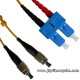 FC/UPC to SC/UPC Singlemode Duplex Fiber Optic Patch Cord/Patch Cable