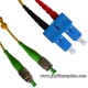 FC/APC to SC/UPC Singlemode Duplex Fiber Optic Patch Cord/Fiber Cable