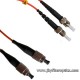 FC/PC to ST/PC Multimode Duplex Fiber Optic Patch Cord/Patch Cable