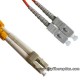 LC/PC to SC/PC Multimode Duplex Fiber Optic Patch Cord/Patch Cable