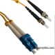 LC/UPC to ST/UPC Singlemode Duplex Fiber Optic Patch Cord/Patch Cable